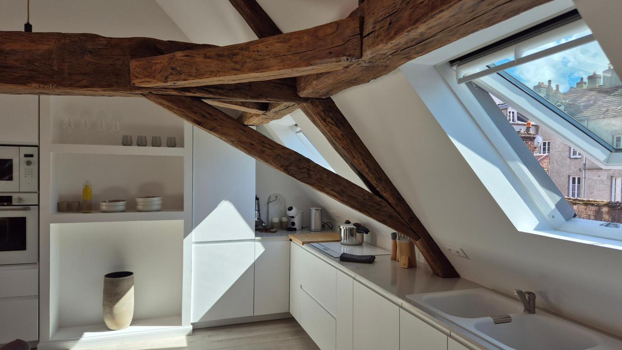 L'Arbre Voyageur Apartment Autun Bagian luar foto